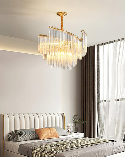 Ala Postmodern Luxury Brinicle Crystal Chandelier