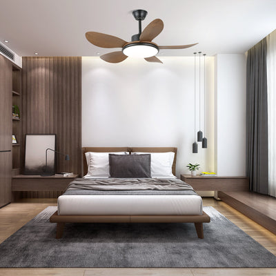 Tirenor Wood Ceiling Fan Light