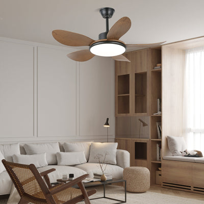 Tirenor Wood Ceiling Fan Light
