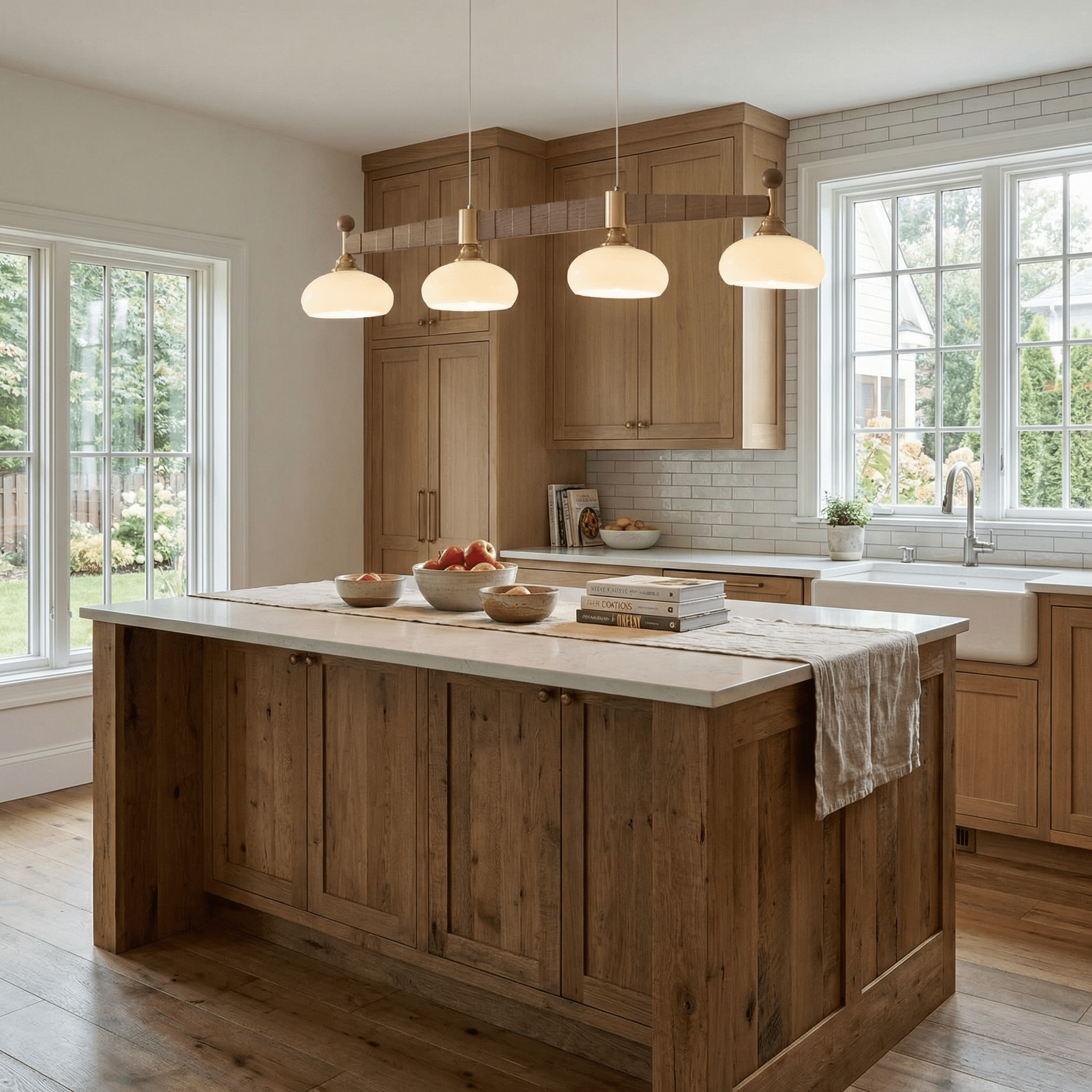 Brixton Oar Linear Pendant Lamp
