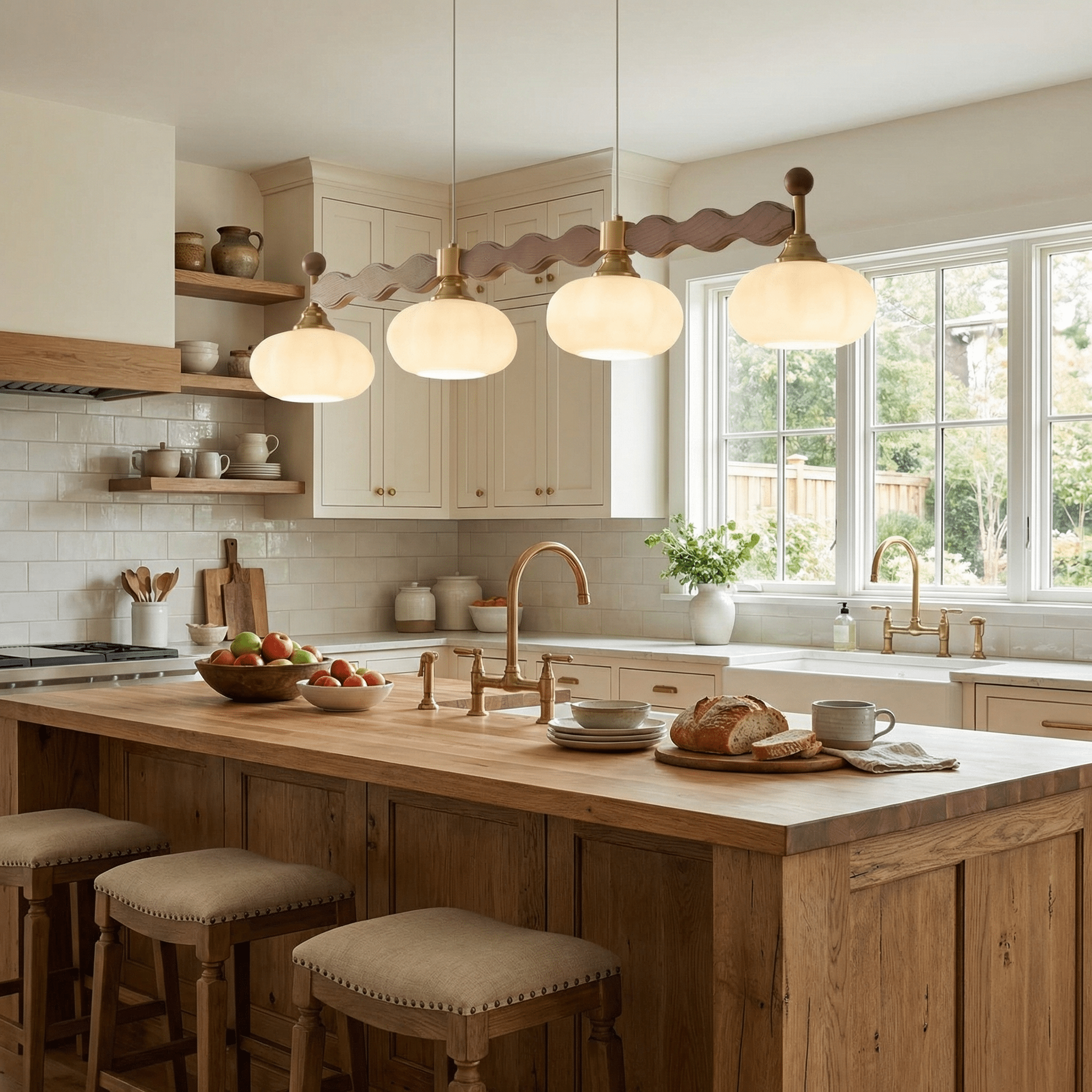 Brixton Oar Linear Pendant Lamp