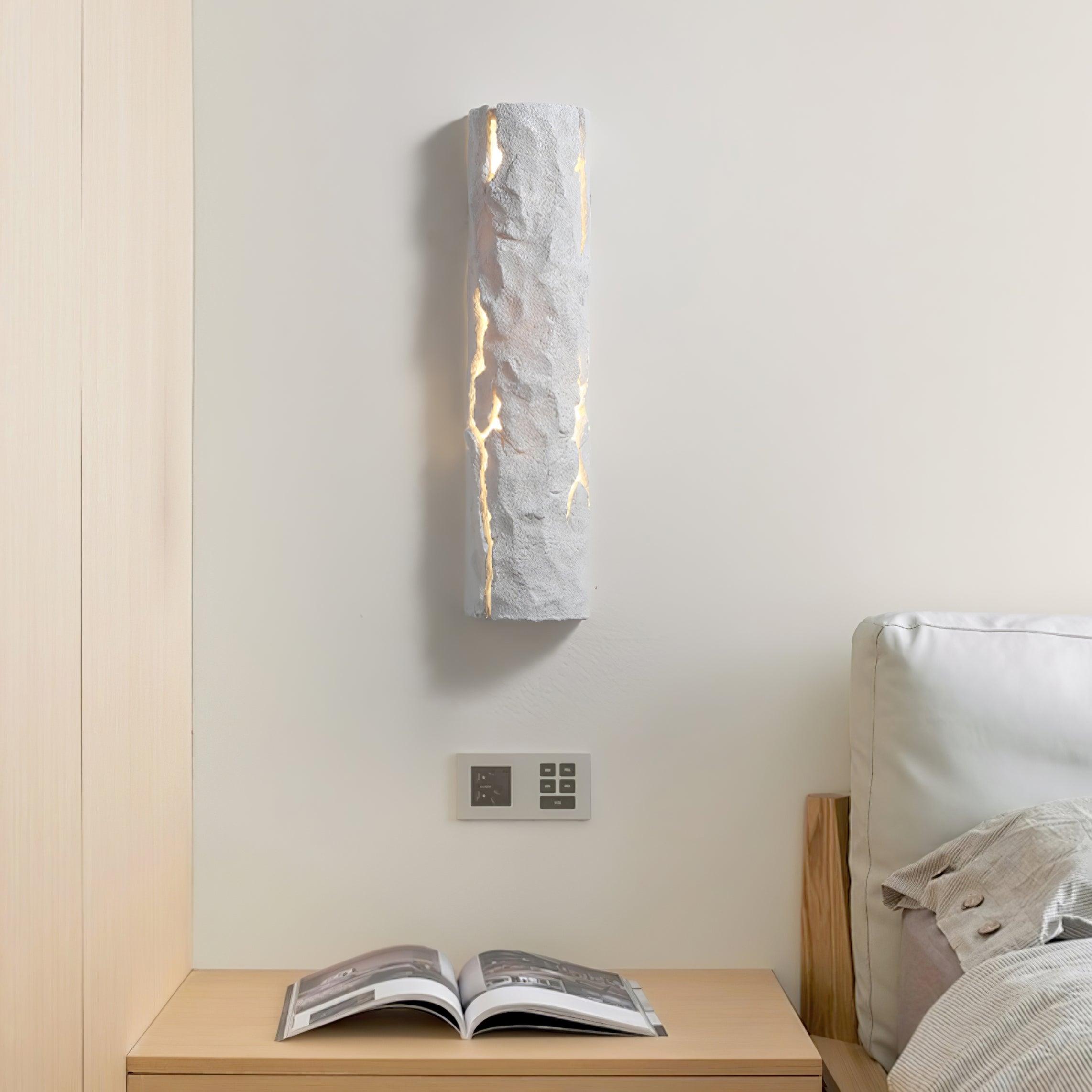 Pravl Wall Lamp Bark Texture Rustic