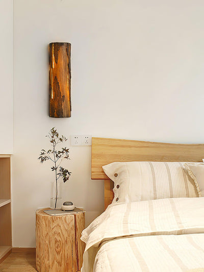 Pravl Wall Lamp Bark Texture Rustic