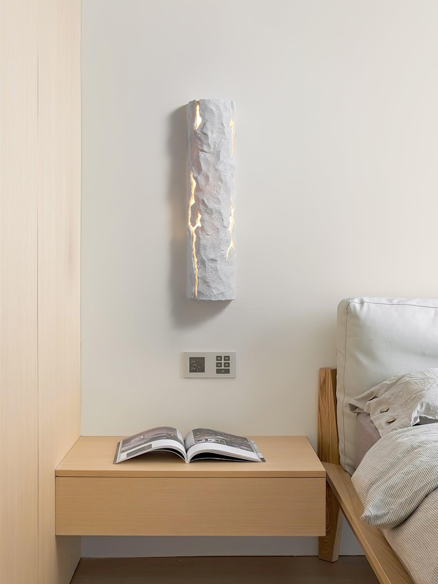 Pravl Wall Lamp Bark Texture Rustic