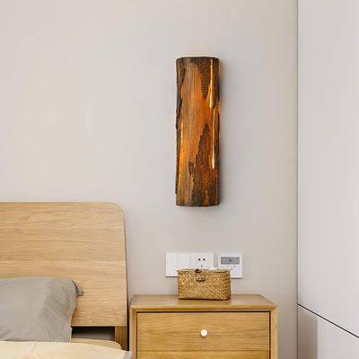 Pravl Wall Lamp Bark Texture Rustic