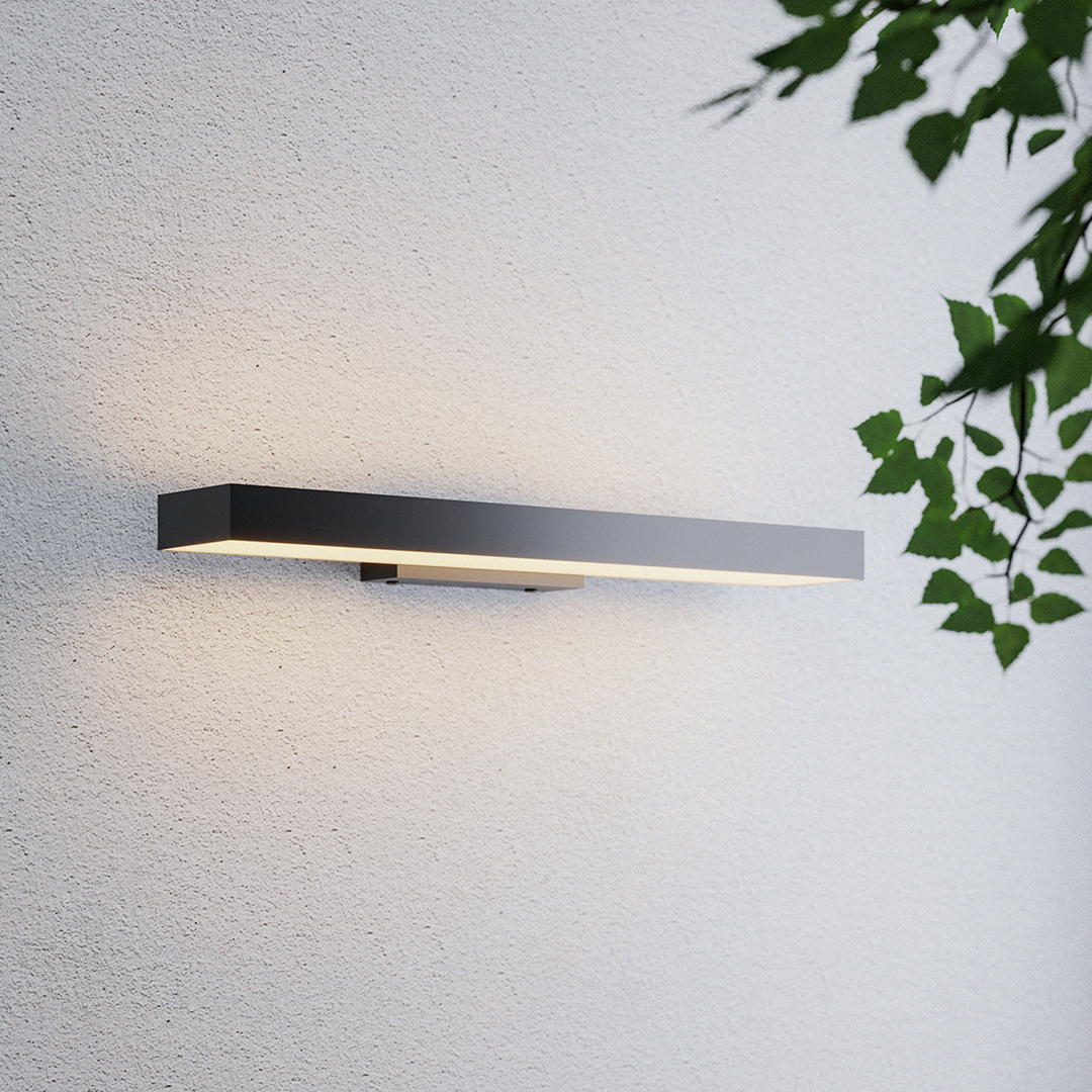 Wolf Modern Stainless Steel Outdoor Wall Light