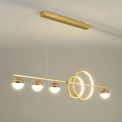 Aviniel Contemporary Brass Pendant Light