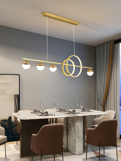 Aviniel Contemporary Brass Pendant Light