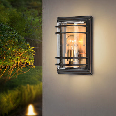 Lorelei Vintage Modern Aluminum  Outdoor Wall Light