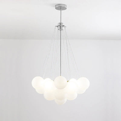 Eiririra Chandelier Bubble Frosted Glass