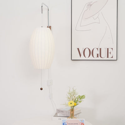 Lustra Wall Sconce Walnut Ball - Neutral Decor