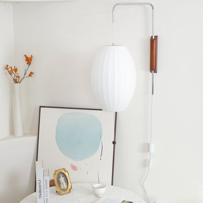 Lustra Wall Sconce Walnut Ball - Neutral Decor