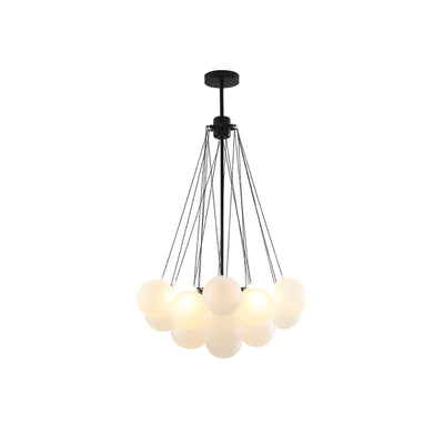 Eiririra Chandelier Bubble Frosted Glass
