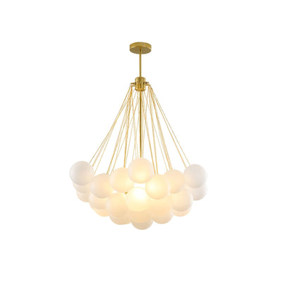 Eiririra Chandelier Bubble Frosted Glass