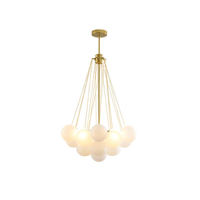 Eiririra Chandelier Bubble Frosted Glass