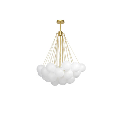 Eiririra Chandelier Bubble Frosted Glass