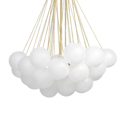 Eiririra Chandelier Bubble Frosted Glass