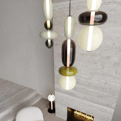 Daelen Glass Acrylic Artistic Pendant Light