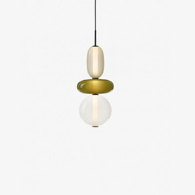 Lioraena Candied Glass Cluster Pendant Light