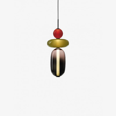 Lioraena Candied Glass Cluster Pendant Light