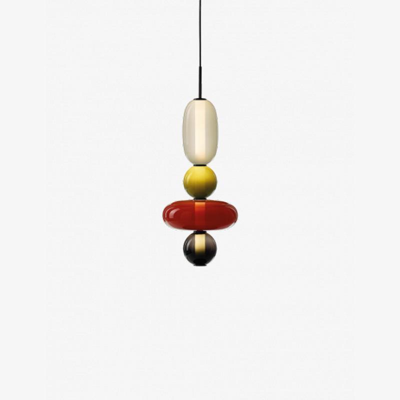 Lioraena Candied Glass Cluster Pendant Light