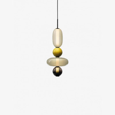 Lioraena Candied Glass Cluster Pendant Light