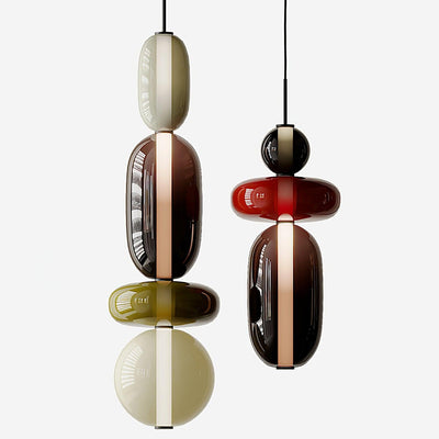 Daelen Glass Acrylic Artistic Pendant Light