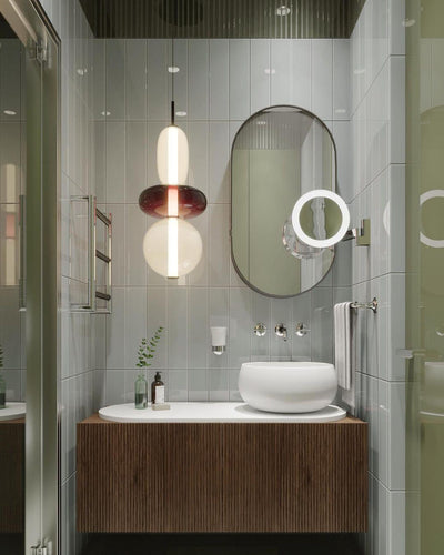 Lioraena Candied Glass Cluster Pendant Light