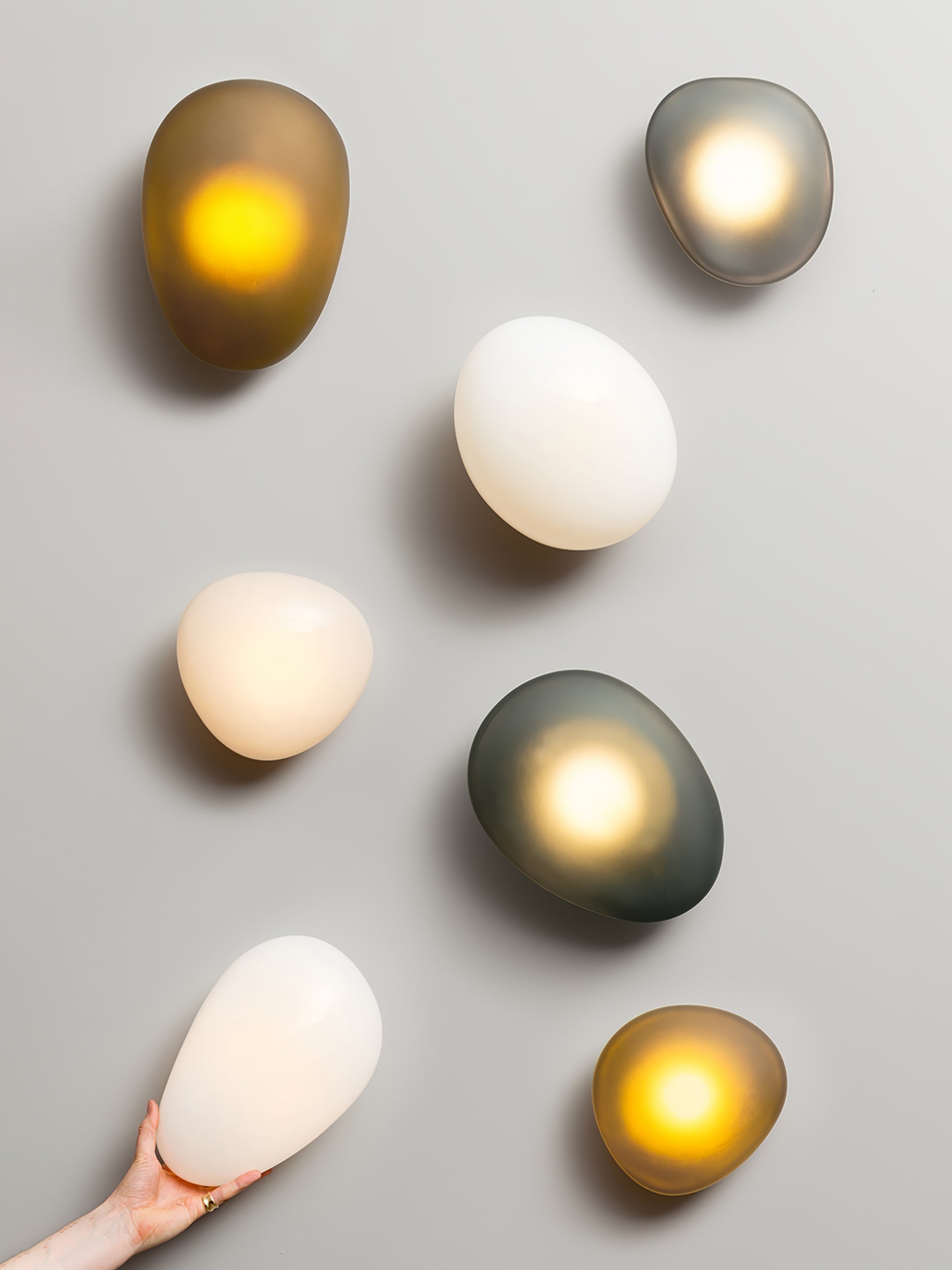 Eirinina Wall Lamp Bubble Glass