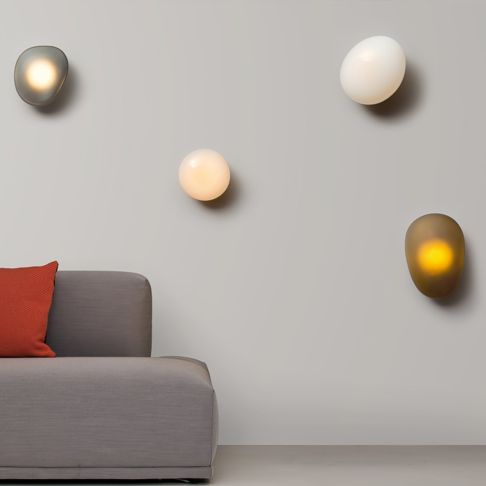 Eirinina Wall Lamp Bubble Glass