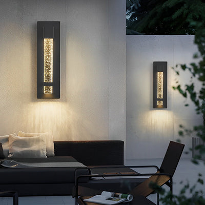 Jusne Classic Bubbles Aluminum Outdoor Wall Light