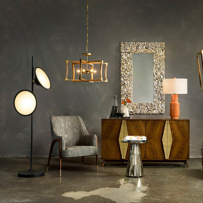 Eave Acrylic Artistic Floor Lamp