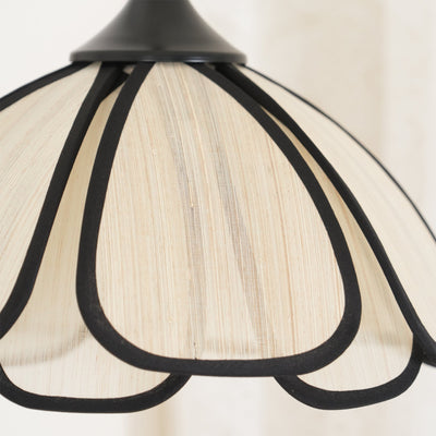 Ivsiliel Natural Burnt Petal Wall Lamp - Neutral Decor