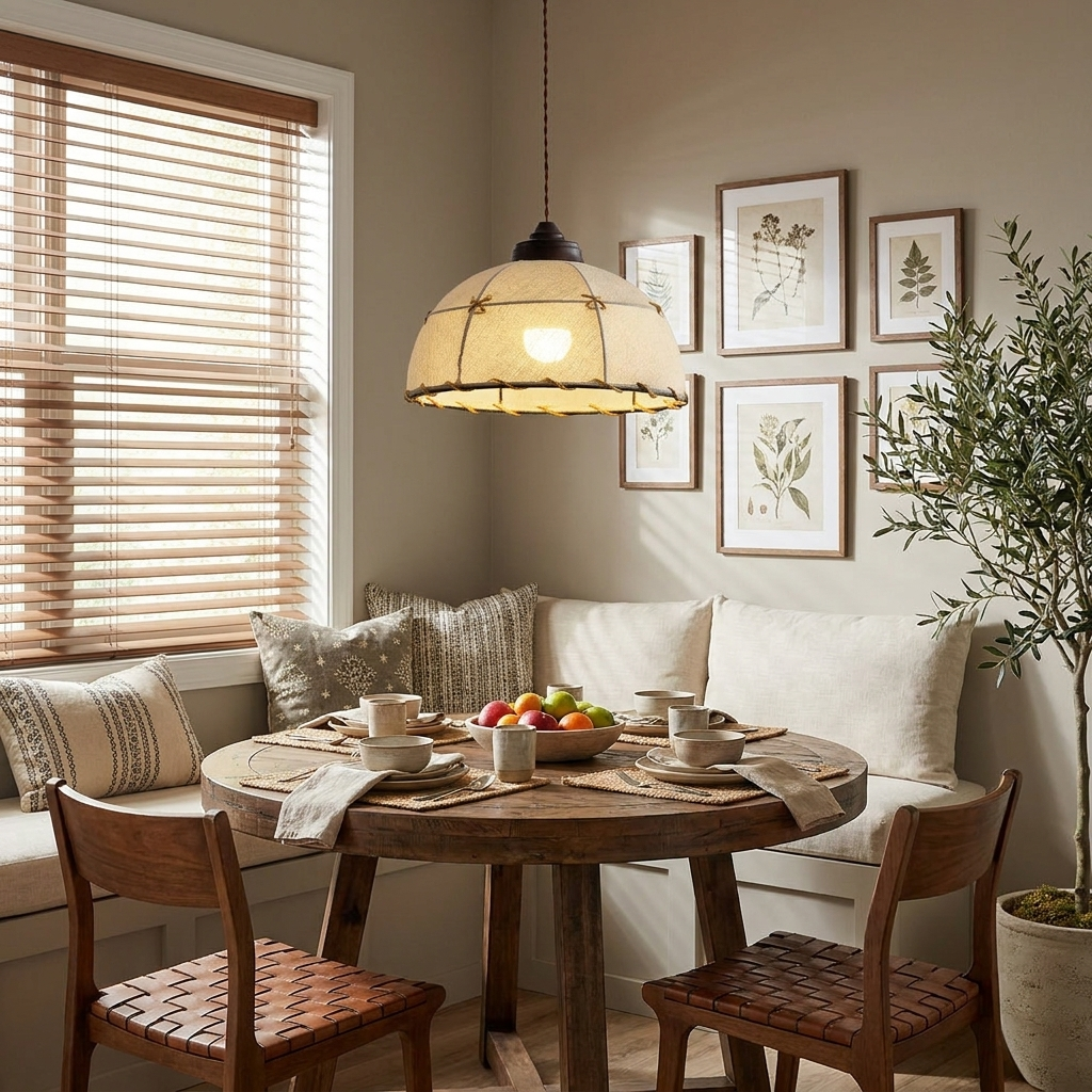 Graftford Fabric Pendant Lamp