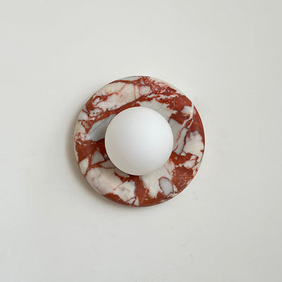 Avi Marble Indoor Wall  Sconce