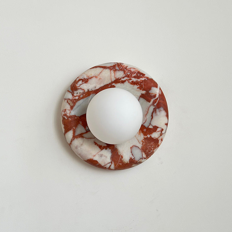 Avi Marble Indoor Wall  Sconce