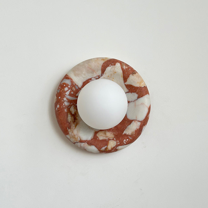 Avi Marble Indoor Wall  Sconce