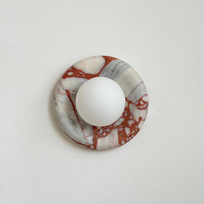 Avi Marble Indoor Wall  Sconce