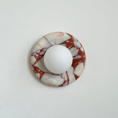 Avi Marble Indoor Wall  Sconce