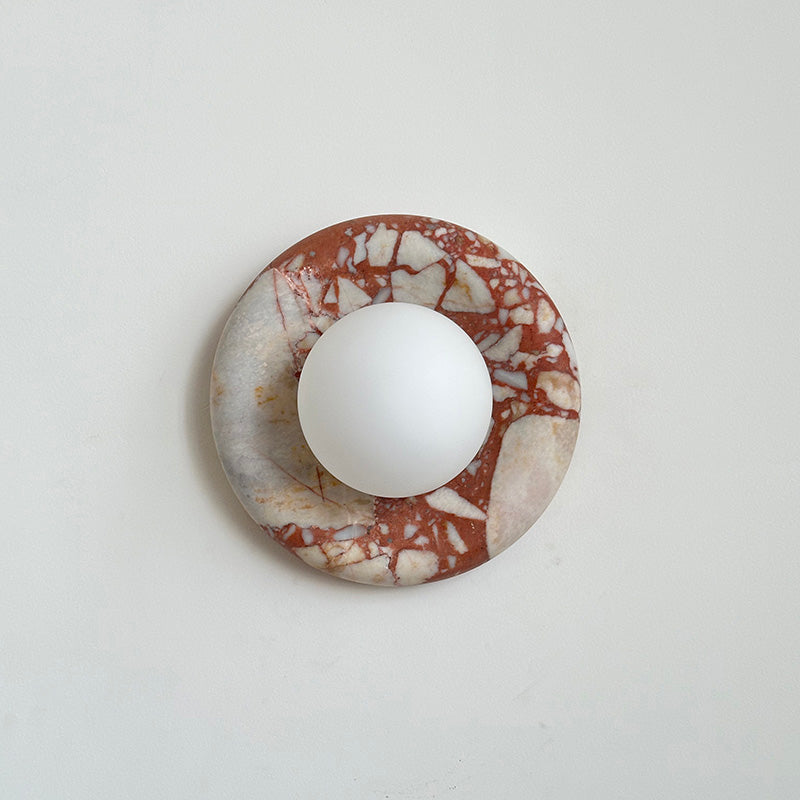 Avi Marble Indoor Wall  Sconce