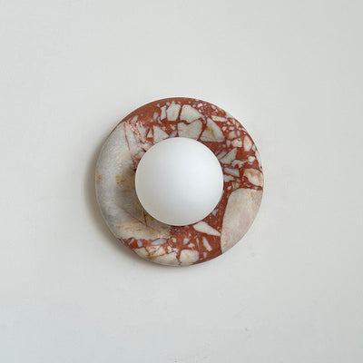 Avi Marble Indoor Wall  Sconce