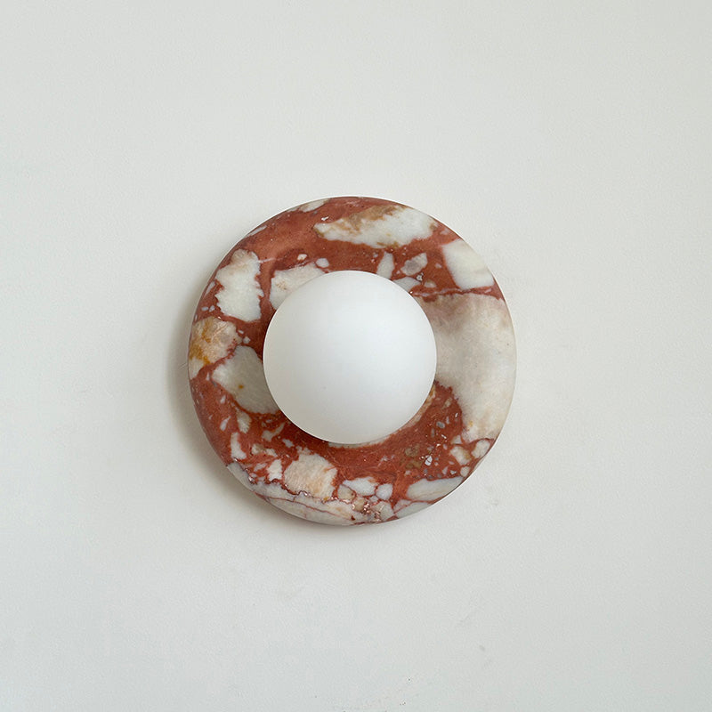 Avi Marble Indoor Wall  Sconce