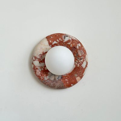 Avi Marble Indoor Wall  Sconce