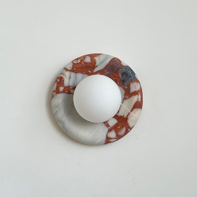 Avi Marble Indoor Wall  Sconce