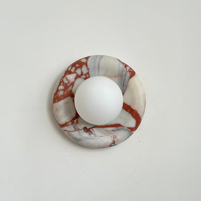 Avi Marble Indoor Wall  Sconce