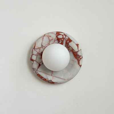 Avi Marble Indoor Wall  Sconce