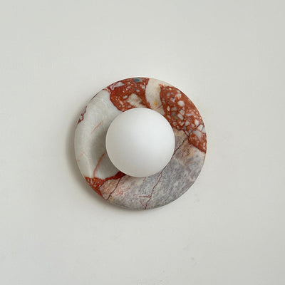 Avi Marble Indoor Wall  Sconce