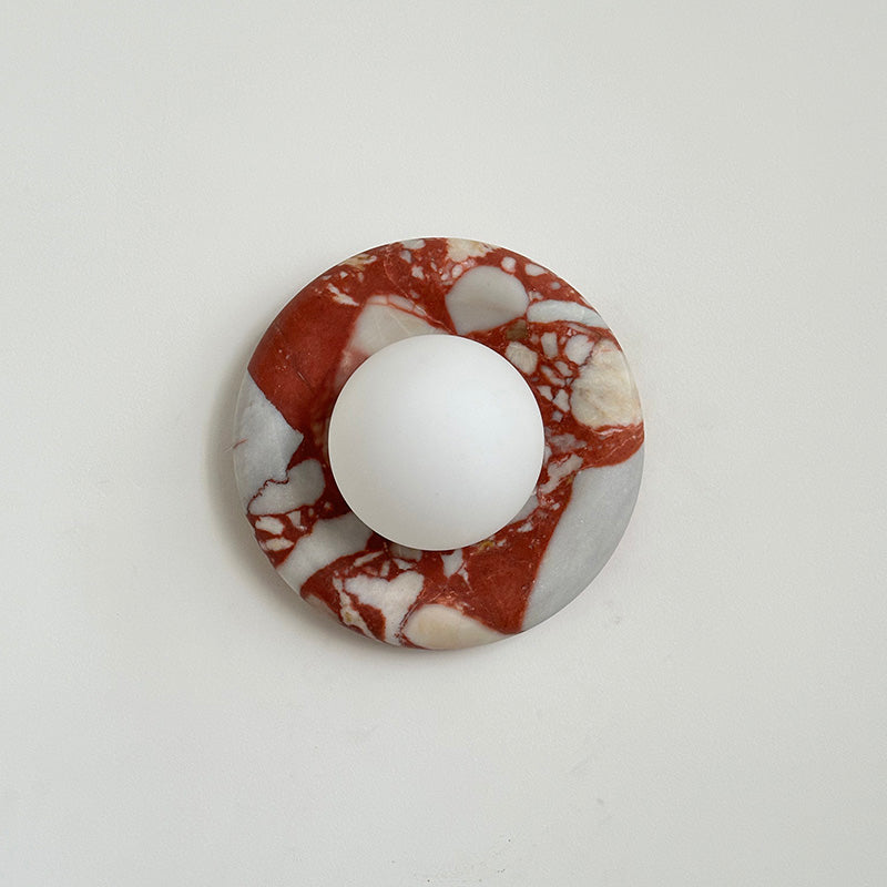 Avi Marble Indoor Wall  Sconce
