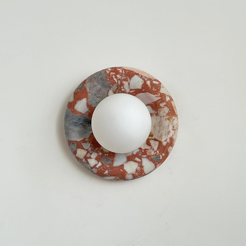 Avi Marble Indoor Wall  Sconce