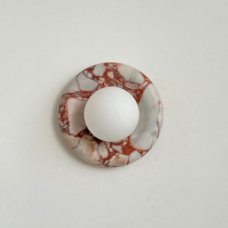 Avi Marble Indoor Wall  Sconce